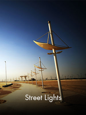 Sabah Al Ahmad Sea City - Street Lights