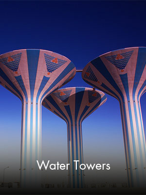 Sabah Al Ahmad Sea City - Water Towers